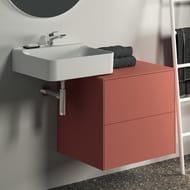Тумба под раковину Ideal Standard CONCA (600x505x550) 2 ящика, закат, со столешницей T4321Y3 — изображение 5