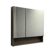 Зеркало-шкаф COMFORTY Никосия-80 (800х800х130) подвесной, дуб темный 00-00007619