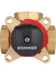 Клапан смесительный трехходовой ROMMER 1 KVs 10 RVM-0003-010025