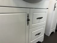 Тумба COMFORTY Севилья-85 (860х880х520) напольная, с раковиной, слоновая кость00-00003083