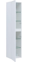 Пенал Aquanet Терра 35 (350х311х1600) подвесной, белый матовый 313236
