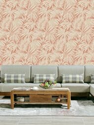 Обои виниловые на флизелине Grandeco Perfect Harmony PH 3415 красный (0,53х10,05)  (рул.)