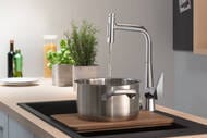 ����� �� ������� Hansgrohe S51 43316170 (880�500) �������, �����.��� ����., ������ ������