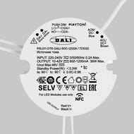 Источник тока Maytoni Lighting control 721032 DALI NFC DT6 36W 600-1200mA +PUSH DIM, белый