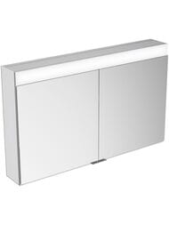 Зеркало-шкаф Keuco Edition 400 1060х650х167 настенный,подсветка,подогрев,розетки,серебр. 21552171301