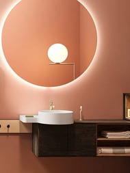 Смеситель Vitra Origin для умывальника, никель шлифованный A4255534