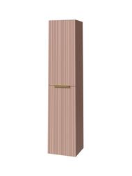Шкаф-пенал Caprigo RAIN L (350х332х1600) подвесной, 2 двери, цвет Пудра 36550L-SF026