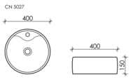 �������� ��������� Ceramicanova Element 400�400�150 �������, ����� CN5027