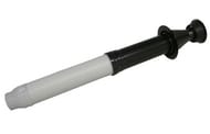 Дымоход коаксиальный для котла D80/125 - 1000мм, черн.оголов, через крышу, AL/PPS, компл арт3318080