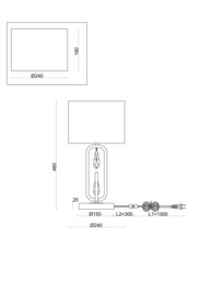 ���������� ���������� Freya Riverside (���������) FR1007TL-01BS, 220/240 V, IP 20, �����