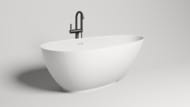 Ванна отдельностоящая Salini Paola S-Stone 1600х770х570 иск. камень, белый матовый 101511SM