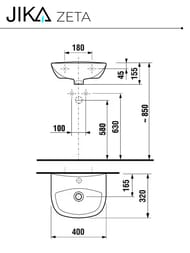 ���� �������� Jika ZETA 1539.3 (400�155�320) ��������� ��� ��������� � �������, �����