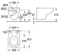 ������ Grohe Bau Ceramic 39427000 ��������� (368�410�531) ������������