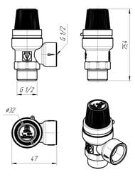 ������ ����������������� VALTEC 1/2"�3 ���, ��������������, VT.496.N.0430