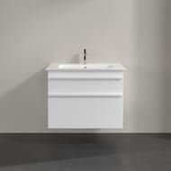 Тумба под раковину Villeroy & Boch VENTICELLO A925 02 MS (753х590х502) 2 ящ., бел.матов., бел.ручки