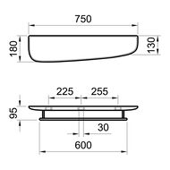����� Vitra Plural 750 �� � �������������������, ������, ���� ������� ���� 64063