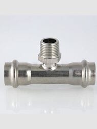 Пресс тройник VALTEC 22х1/2"Нх22, нерж. сталь, VTi.933.I.220422 — изображение 5