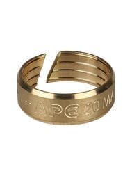 Уголок STOUT 20х1/2"Н обжимной, для металлопластиковых труб, SFS-0006-001220