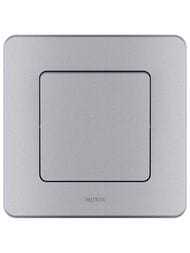 Выключатель LEGRAND INSPIRIA  одноклавишный 10 AX 250 В алюминий 673602