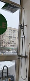 Уценка! Душевая система WasserKRAFT A19901 Thermo термостатический смеситель, верхний/руч. душ, хром
