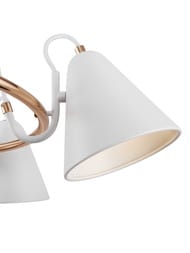 Люстра Freya Falke (Фок) FR8001PL-05WG, IP20,белый