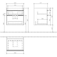 ����� ��� �������� Villeroy & Boch VENTICELLO A924 01 DH (603�590�502) 2 �����, �����, ����� ����