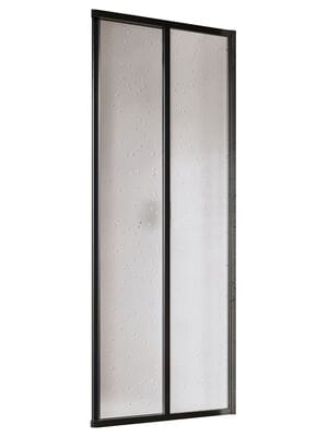 Стенка душевого уголка RAVAK SUPERNOVA SRV2-90 S (870-890x1950) раздвижная, полистирол, черный+Pearl