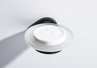 Мыльница Aquatek Европа AQ4103MB подвесная, стекло матовое, латунь, цвет: черный матовый
