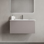 Тумба подвесная SANCOS Snob R 1.0 790х445х406, 1 ящик, доводчик, Doha Soft ,SNR1.080SM