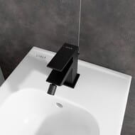 Смеситель для биде VitrA Minimax Square A4372636EXP однорычажный матовый черный латунь