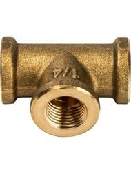 Тройник STOUT 1/4"ВВВ, латунь,  SFT-0019-000014
