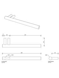 Полотенцедержатель Decor Walther BAR HTH хром 0856500