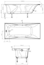 ����� ���������� Astra-Form ���� 01010002 (1700�700�650) ���. ������, ����� � ���������,�����