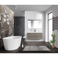 Тумба под раковину BelBagno ALBANO (1200х450х500) настенная,2 ящика,Pino Scania ALBANO-1200-2C-SO-PS