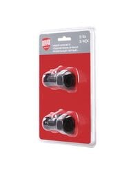 Узел нижнего подключения прямой раздельный ROYAL THERMO 3/4х3/4ЕК черный RANPP13434BL
