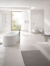 Смеситель Grohe Essence 23491001 для ванны, напольный, однорычажный, поворотный излив