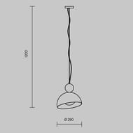 Подвесной светильник Freya Bowl (Боул) FR5439PL-01W, 220/240 V, IP20,черный