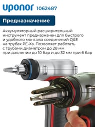 ��������� �������� Uponor Q&E � ������������ M12 ��������������, 6 ��� UP 1062487