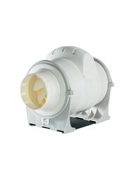 Вентилятор Cata DUCT IN LINE 125/320 канальный 320 м3/ч 30/24 дБ, слоновая кость