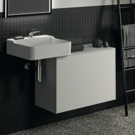 Тумба под раковину Ideal Standard CONCA (800x373x550) 2 ящика, белый, со столешницей T4318Y1