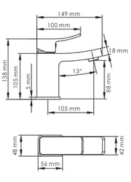 ��������� WasserKRAFT Aller 1063WHITE ��� �����������, �����/����