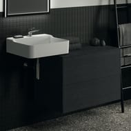 Тумба под раковину Ideal Standard CONCA (800x505x550) 2 ящика, дымный дуб, со столешницей T4322Y4