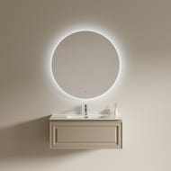 Зеркало для ванной комнаты SANCOS Sfera 2.0 D900 led подсветка 2700K/4000K/5000K SF2.900