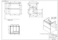 ����� ��� �������� Cersanit MODUO 50 (570�476�397 ��.), ��������� �����   64139