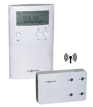 Контроллер   Vitotrol 100 тип UTDB-RF для управления по температуре помещения Z007695