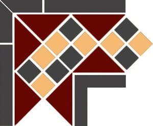 ���� Top Cer Octagon New Corner Lisbon Tr.20, Dots 14+21, Strips 14 (215�215) ���������� (��.)