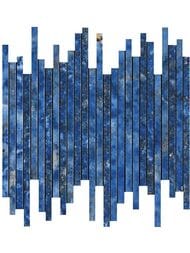 Мозаика Atlas Concorde Marvel Dream Ultramarine Line Lapp (260x305) синяя, AOU7 (кв м)