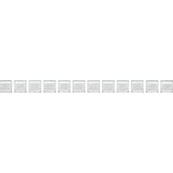 Бордюр KERAMA MARAZZI Карандаш Бисер (14х200) белый глянцевый POF010 (шт.)