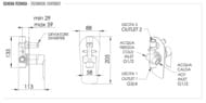Смеситель для душа Remer Vanity V09, хром