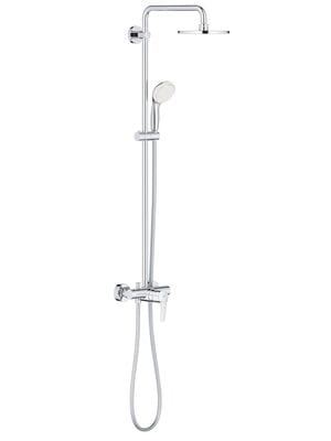 Душевая система Grohe Tempesta Cosmopolitan 26244001 смеситель, лейка, верхний душ, шланг, штанга